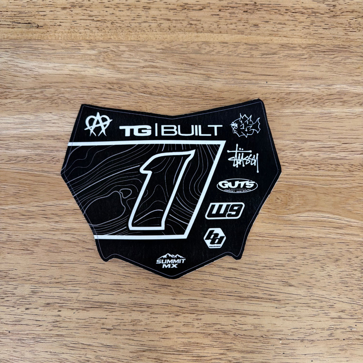 Motocutz Plate Graphic | One Configuration