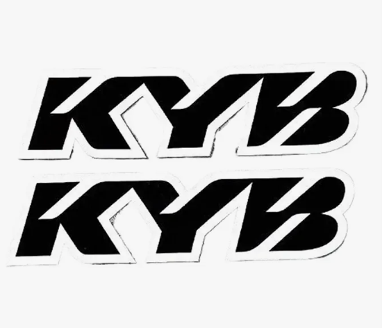 KYB Fork Stickers